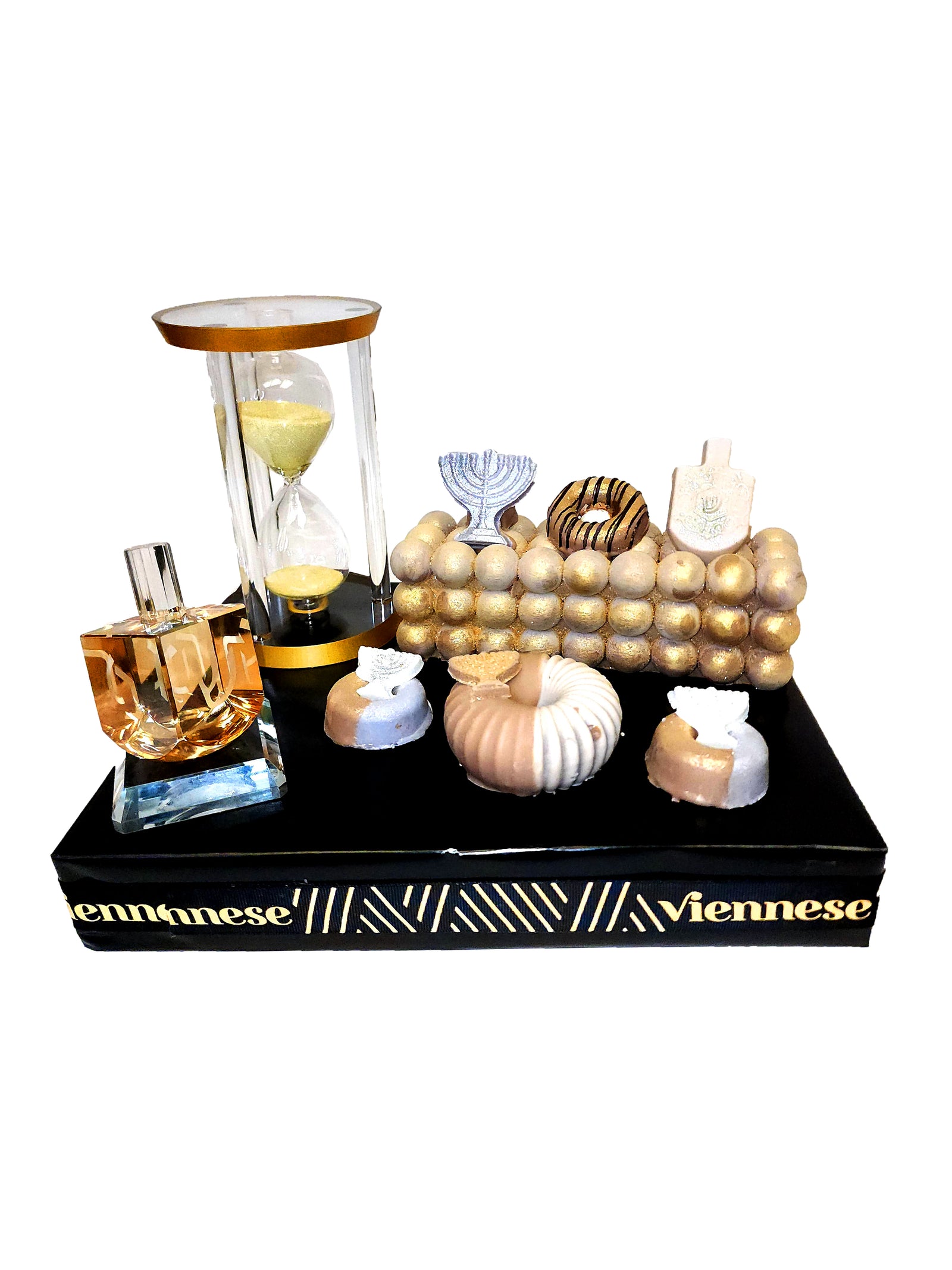 Chanukah Chocolate Gift with Acrylic Timer