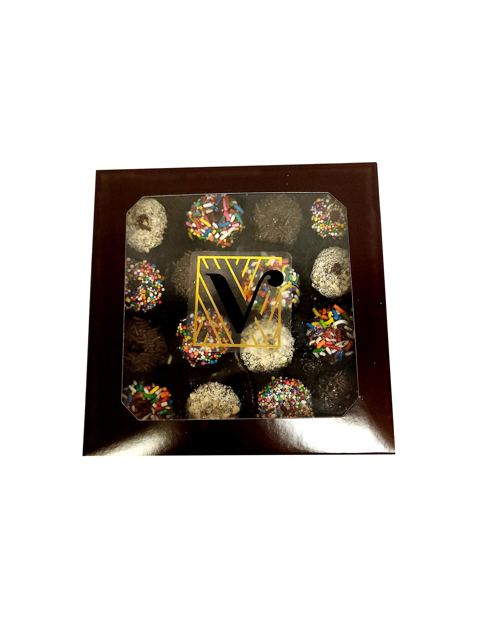 Chanukah 16pc Chocolate Mini Donuts Gift Box