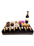 Sukkahs Elegant Gold & White 6pc Dip Set Chocolate Gift Arrangement