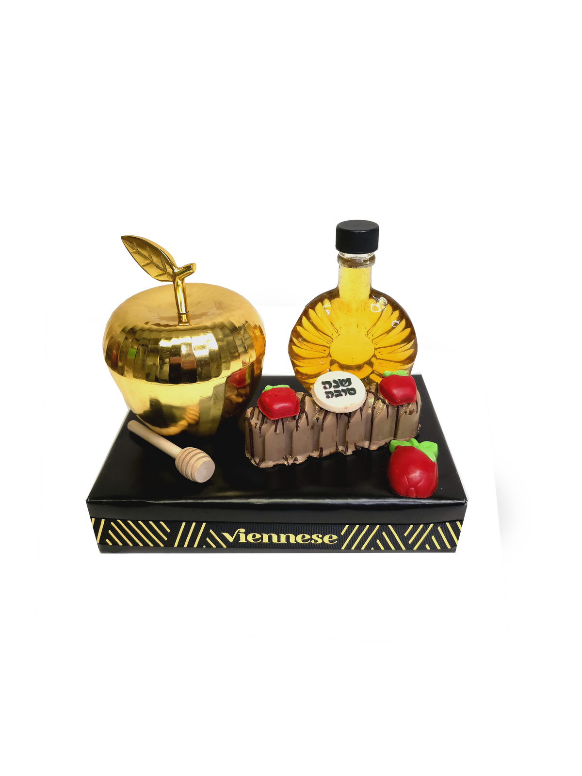 Rosh Hashana Apple Honey Chocolate Gift Basket