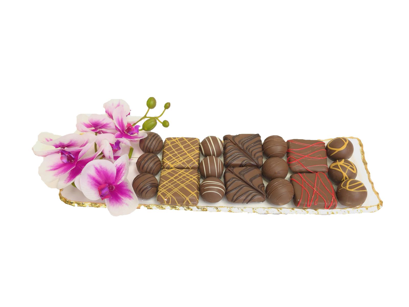 Shavuos Dairy Chocolate Gift Plate