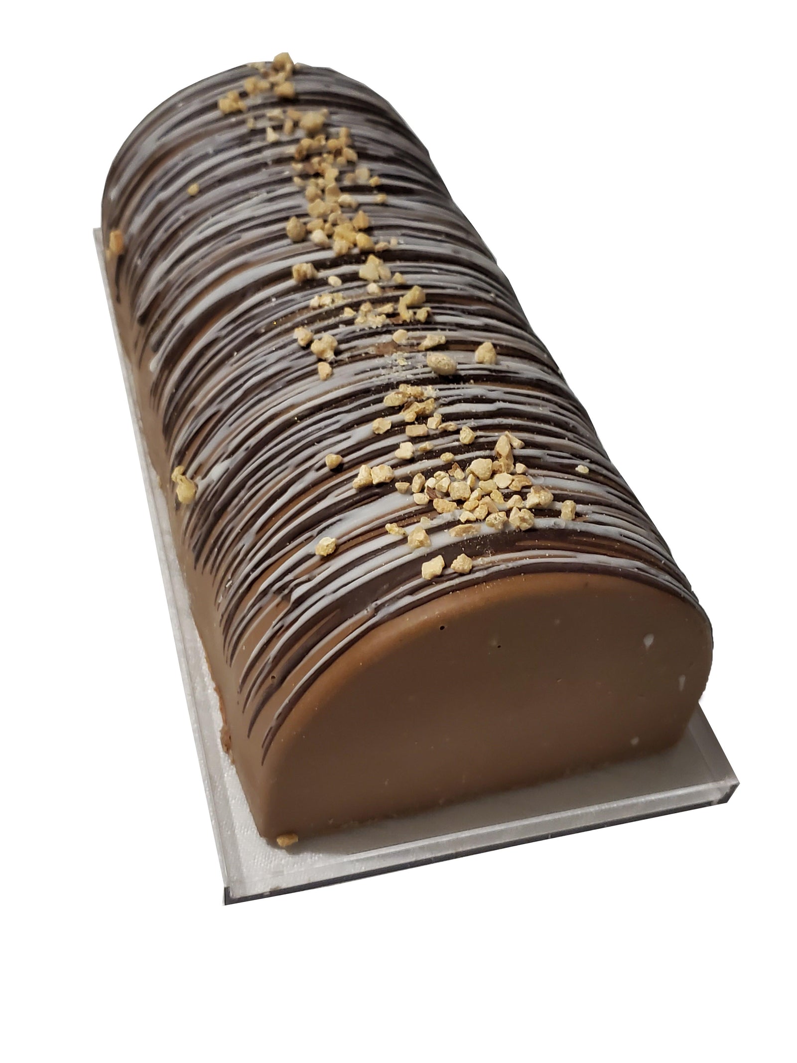 praline Chocolate Log 7"