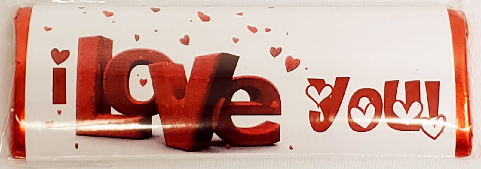 I Love You Chocolate Message