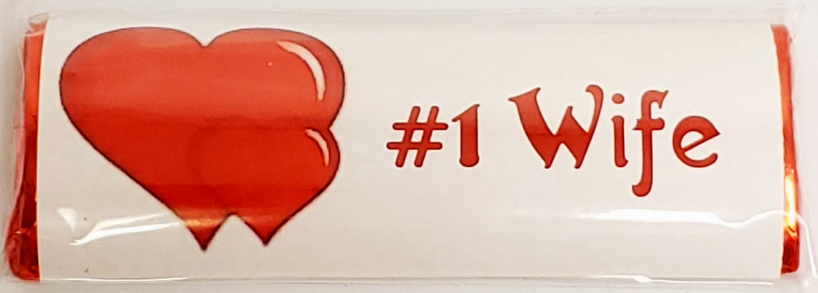 #1 Wife Chocolate Message