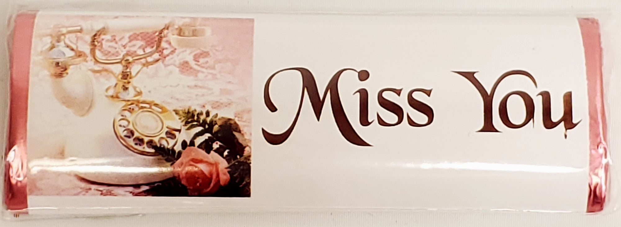 Miss You Chocolate Message