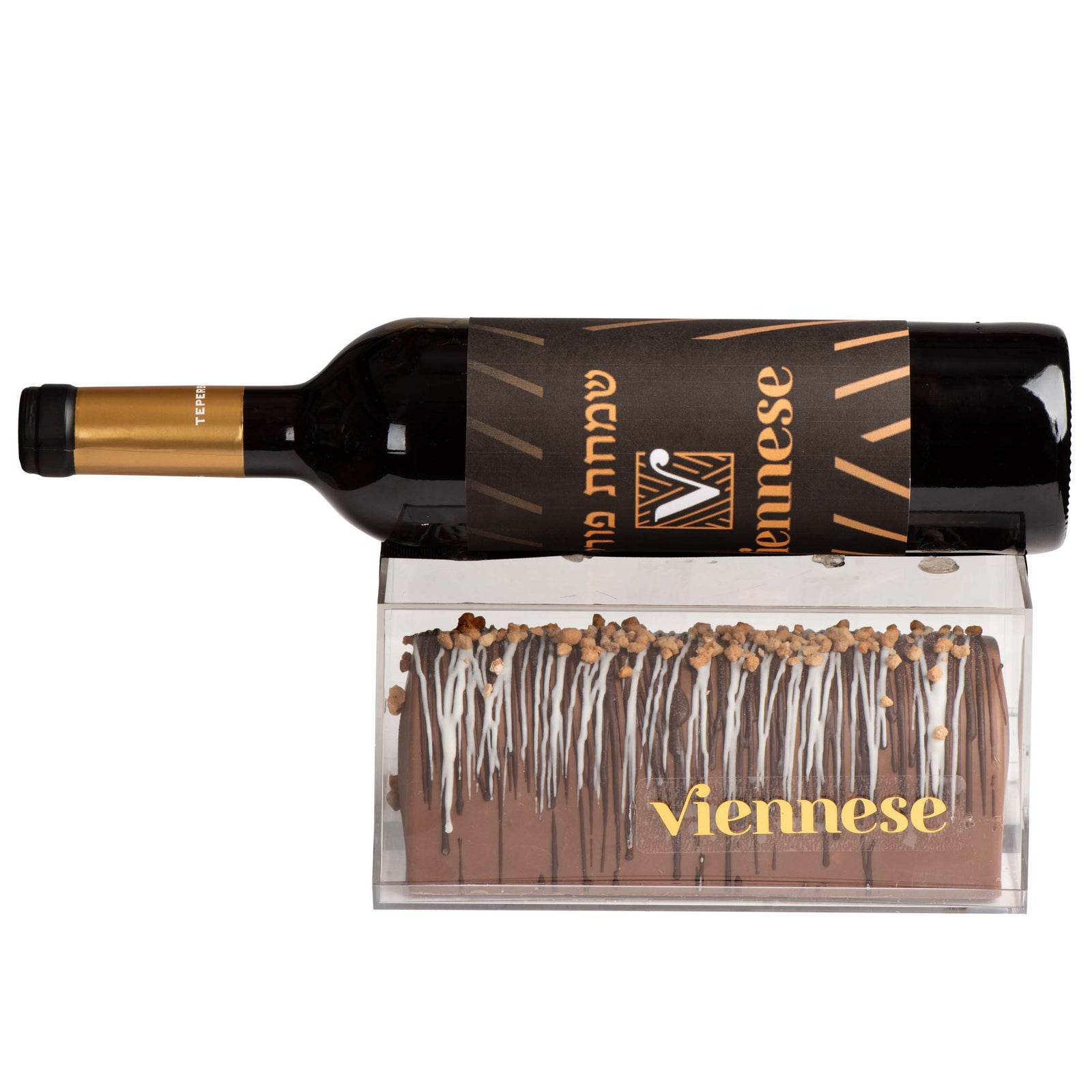 Purim Not Just A Chocolate log  Gift Mishloach Manos