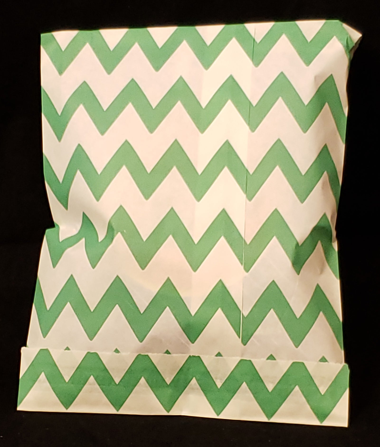 Green Chevron Bag Pekalach Upsherin, Birthday, New Baby