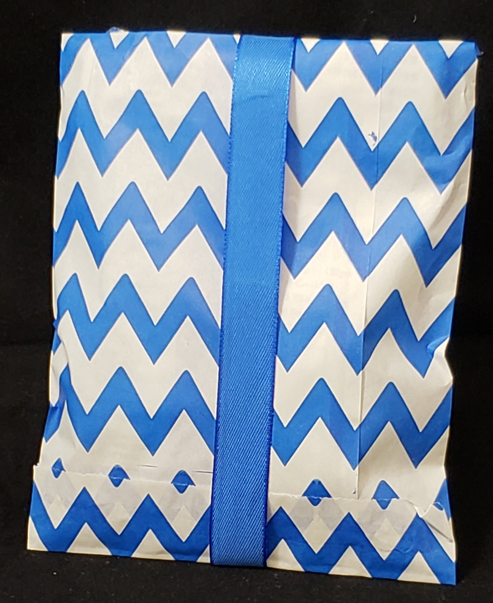 Blue Chevron Bag Pekalach Upsherin, Birthday, New Baby