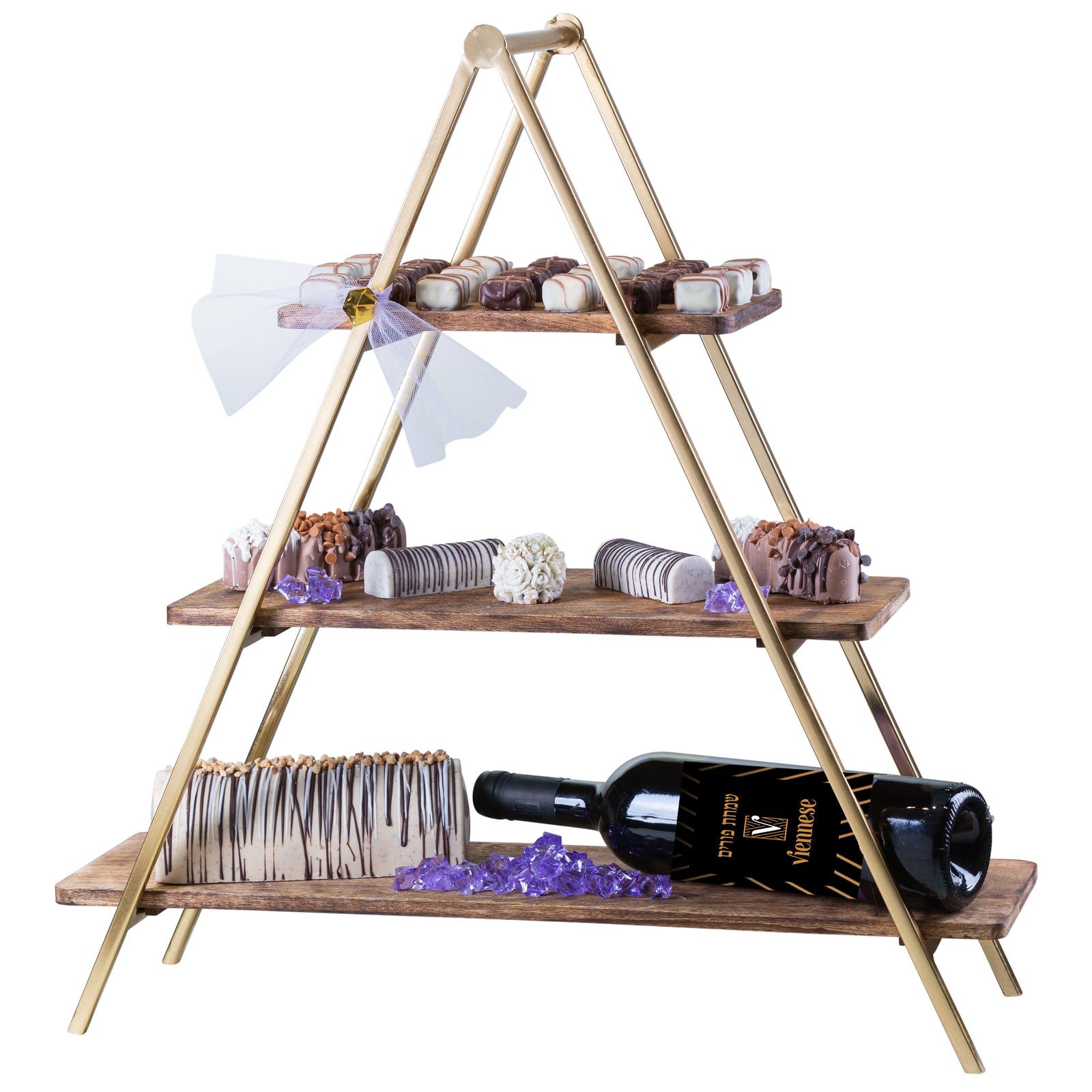 Purim Viennese A+ Statement Gift Basket Mishloach Manos