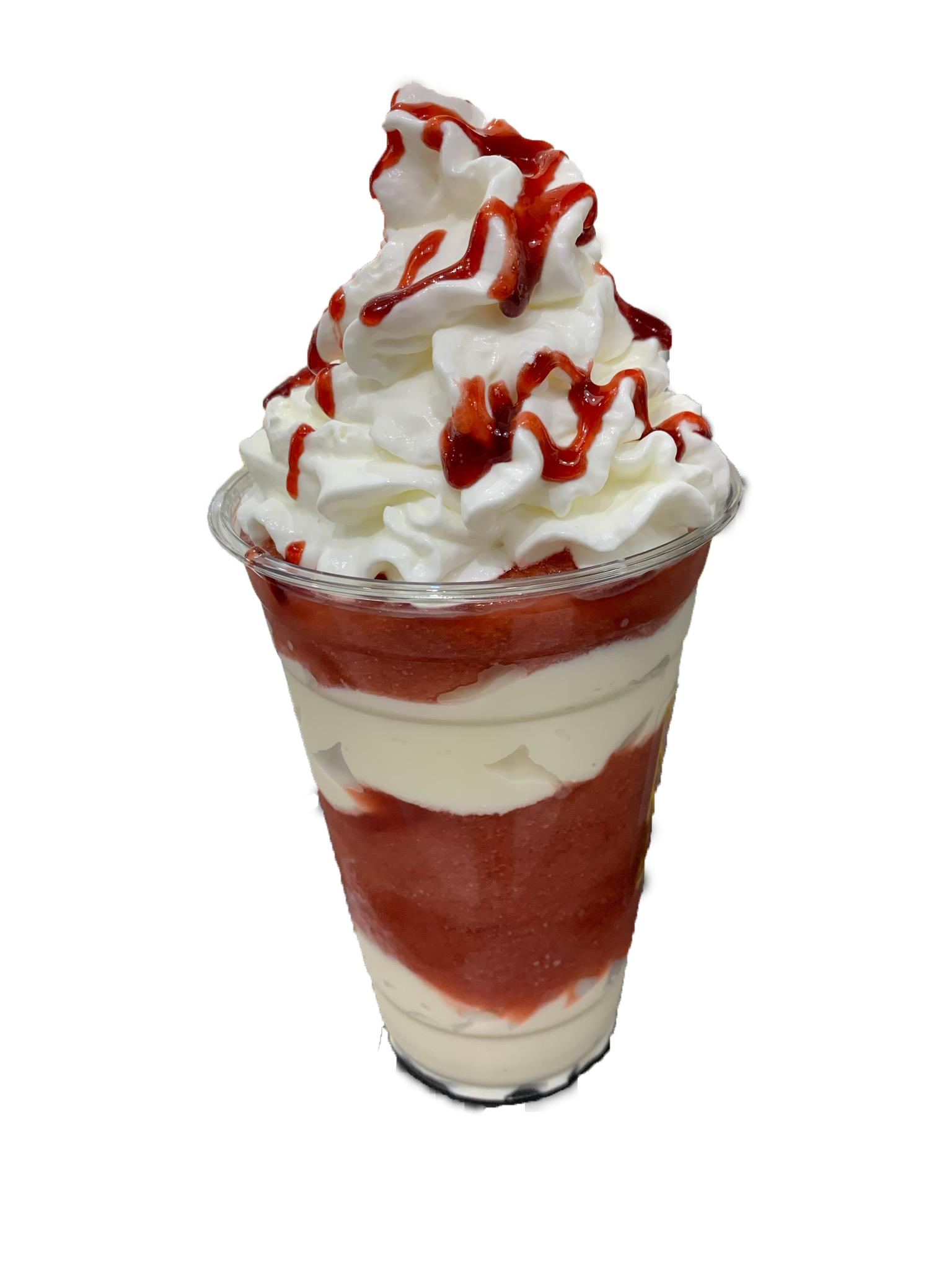 Strawberry Fruit Smoothies Gelato