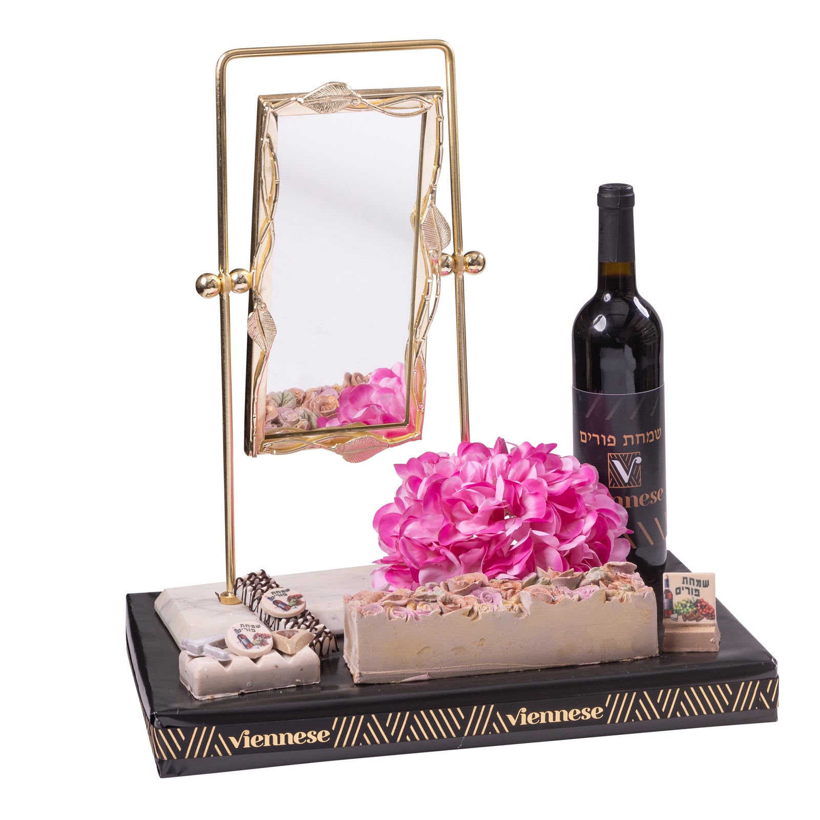 Purim Mirror Chocolate Mirror Gift Arrangement Mishloach Manos