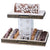 2 TIERE WOOD PLATER WITH LOG ON TOP