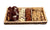 Wood Chocolate Gift Platter 3 Sectional