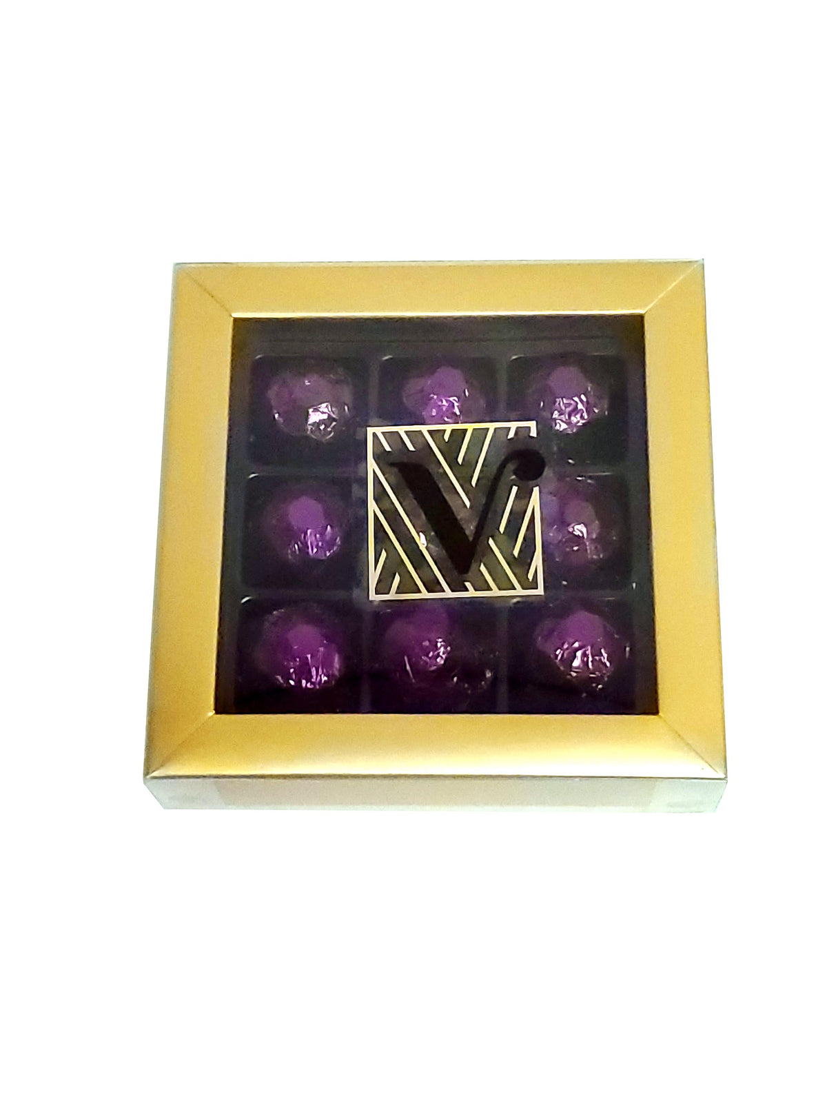 Window Chocolate Gift box Purple
