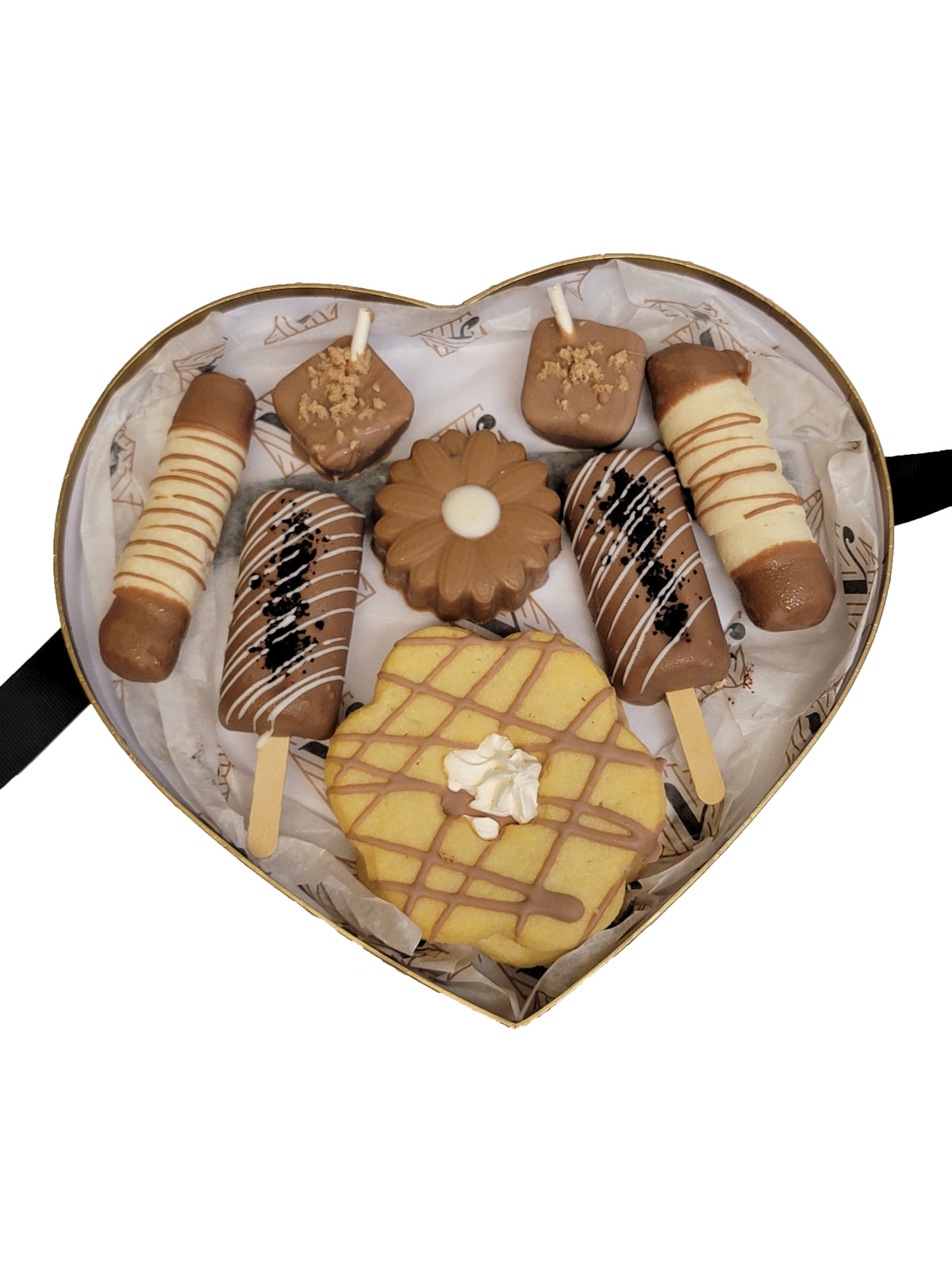 Chocolate Cheese Heart Gift Box
