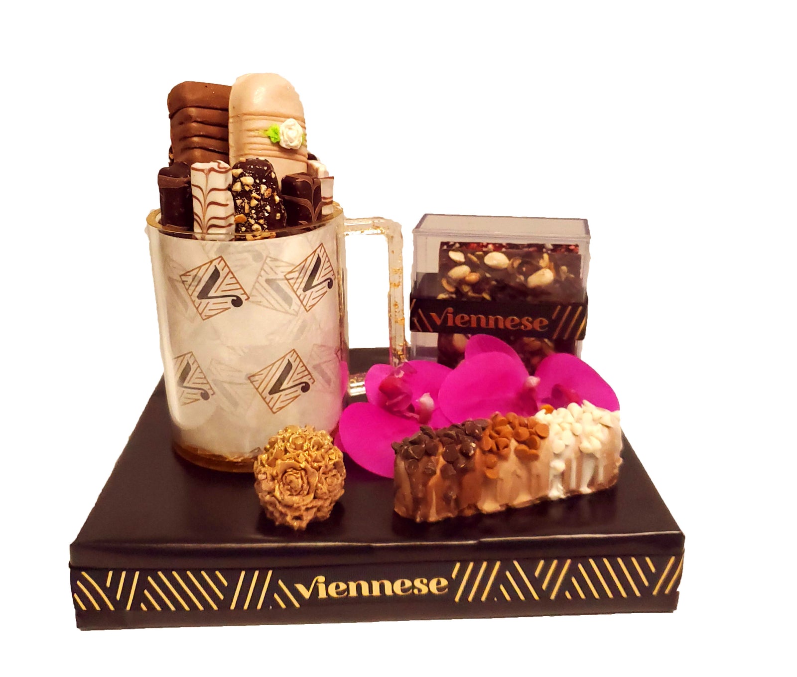Wash Cup Chocolate Arrangment
