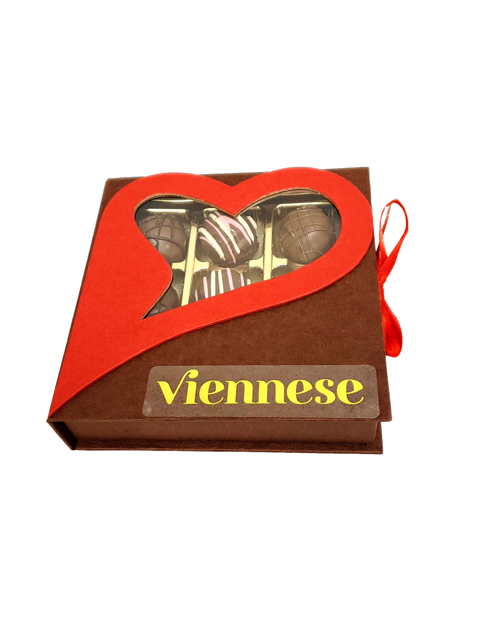 Heart Gift Box dairy red