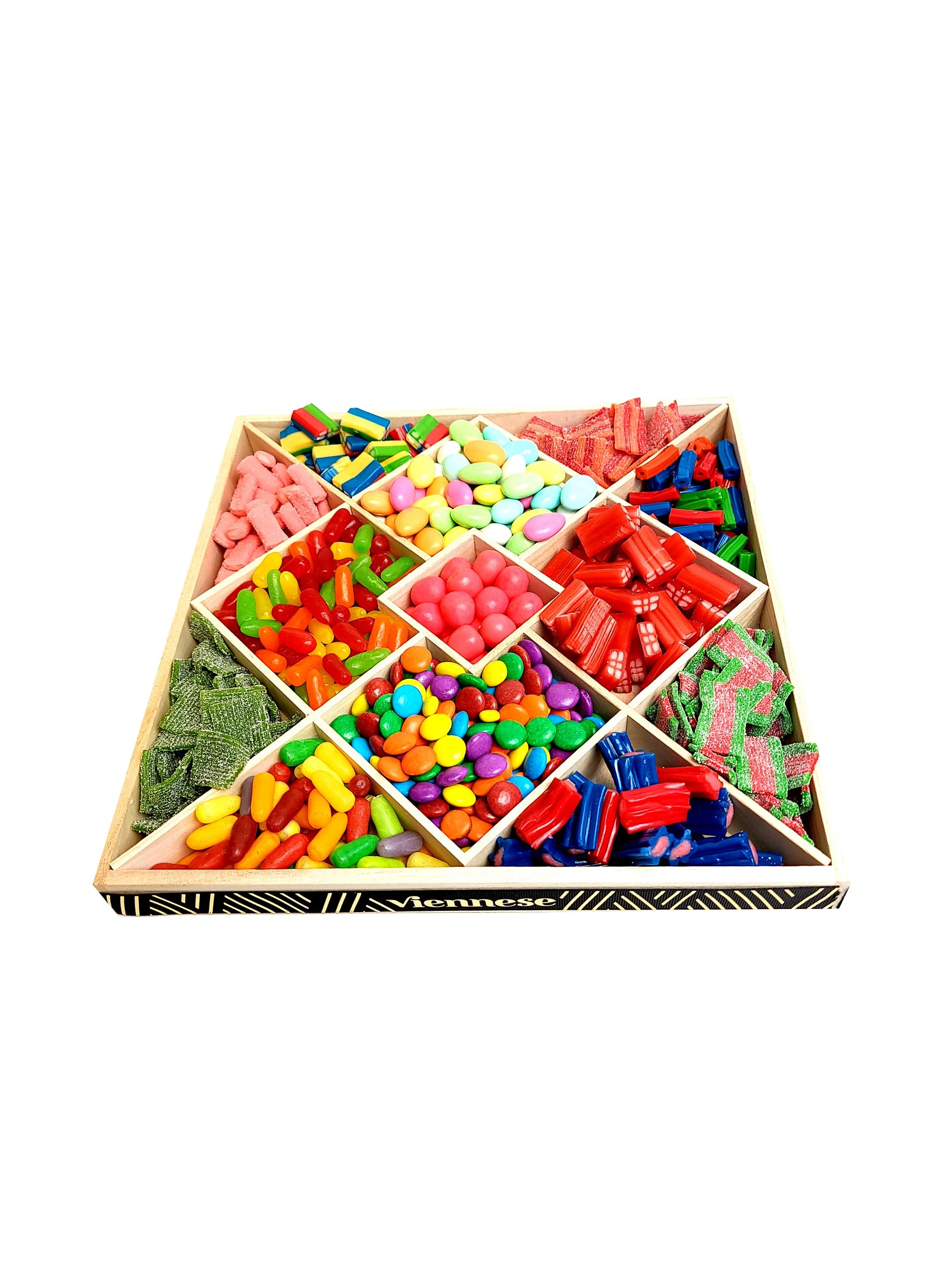 13 section ultmit candy plater wood