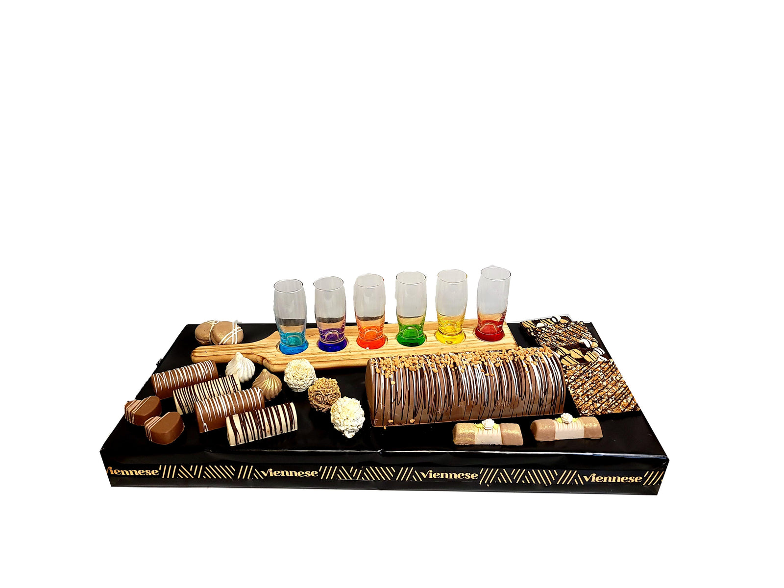 Mega Chocolate Shot arrengment