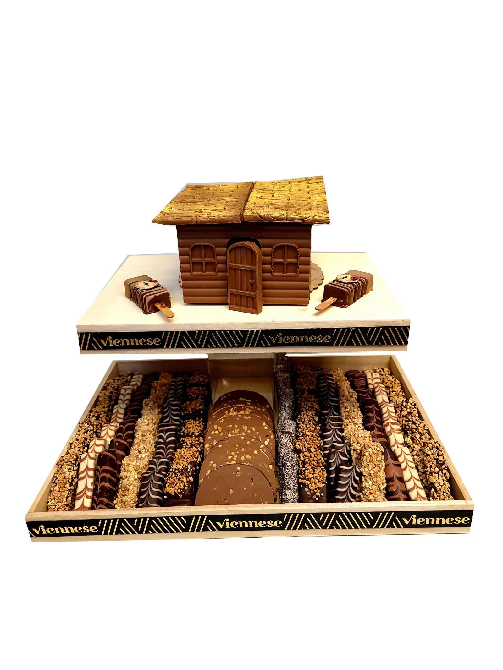 2 Tier Sukkah Chocolate