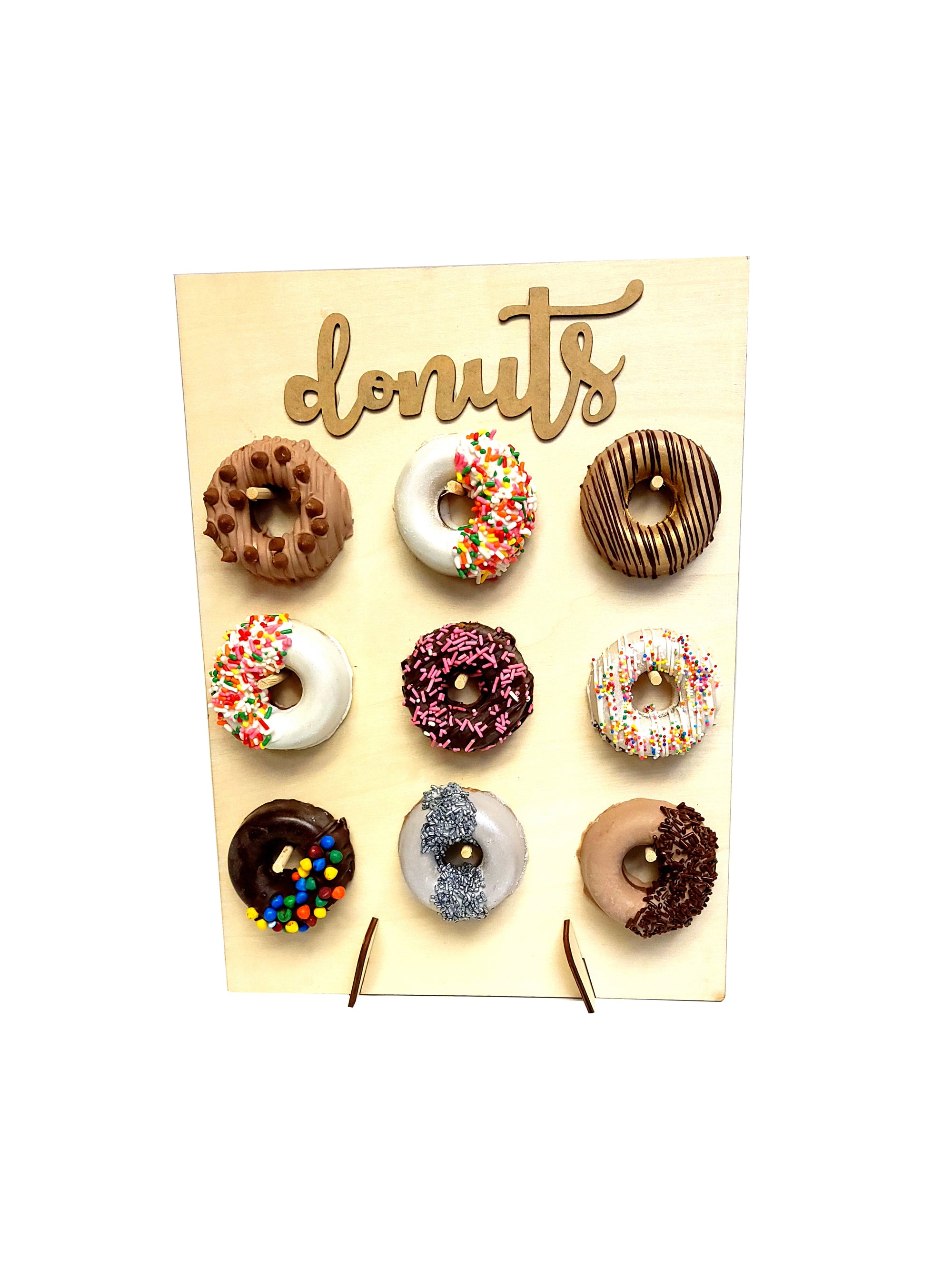 Chanukah Chocolate Donuts Stands 9pec Gift Set