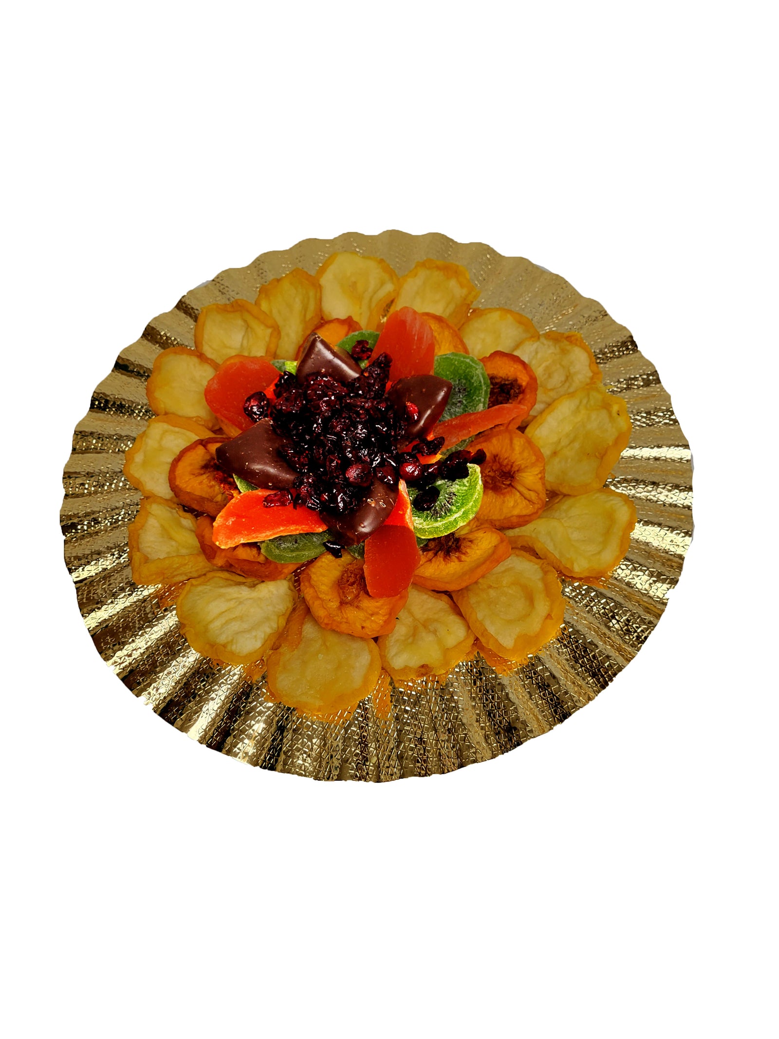 Tu Bishvat Round Platter Beveled