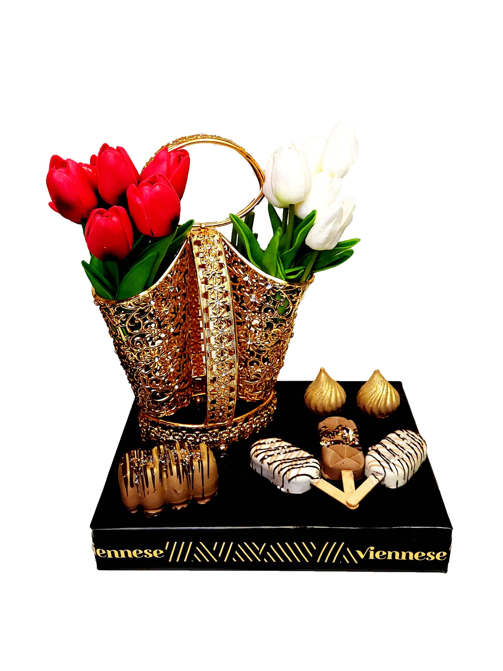 2pc cutlery flower holder