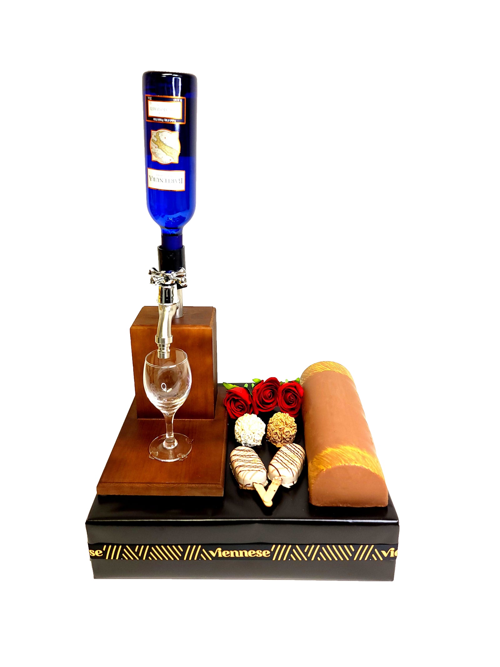 Wine Faucet Chocolate Gift Arrangent
