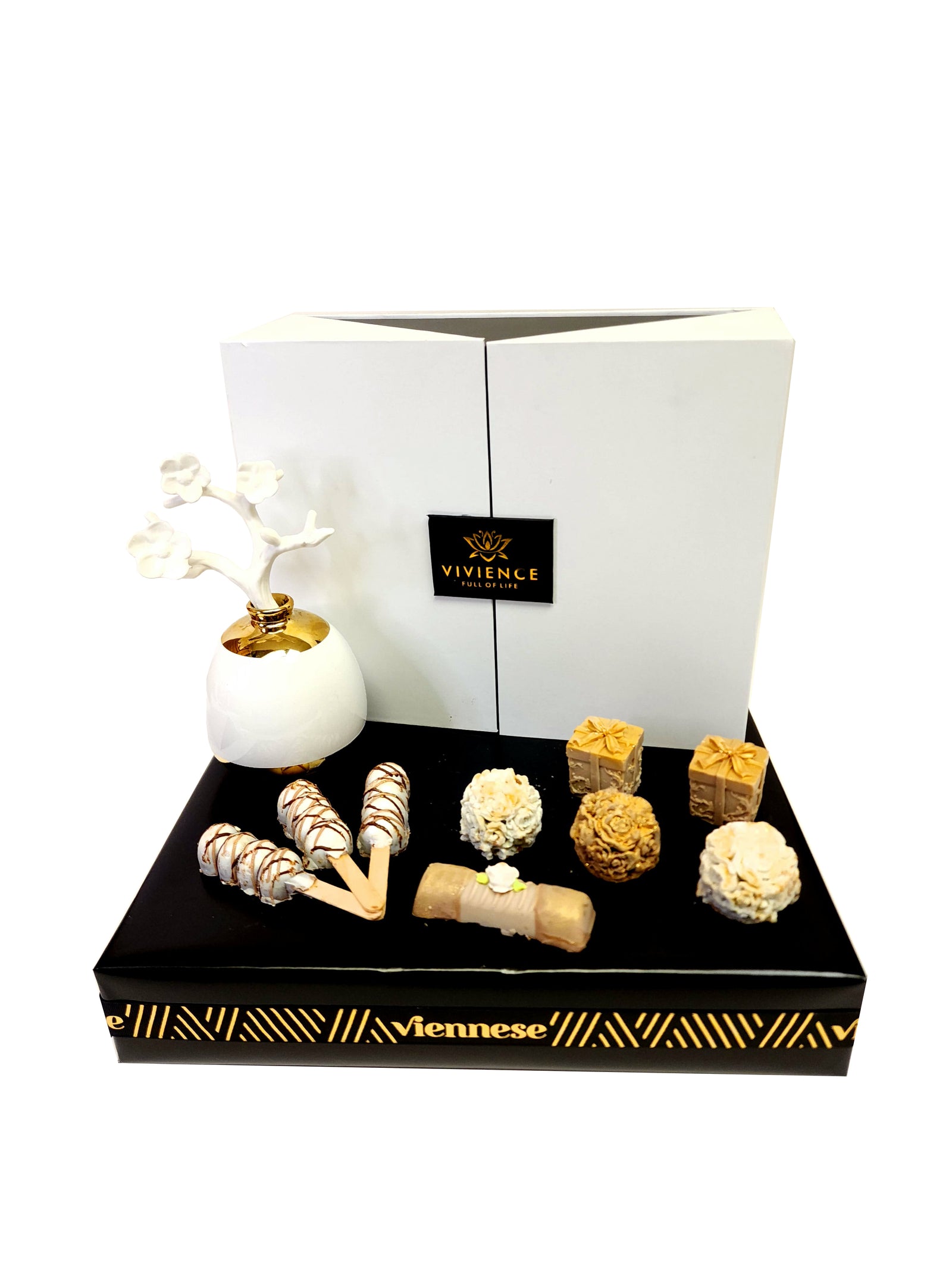 Elegant Diffuser Chocolate Gift Arrangement 1