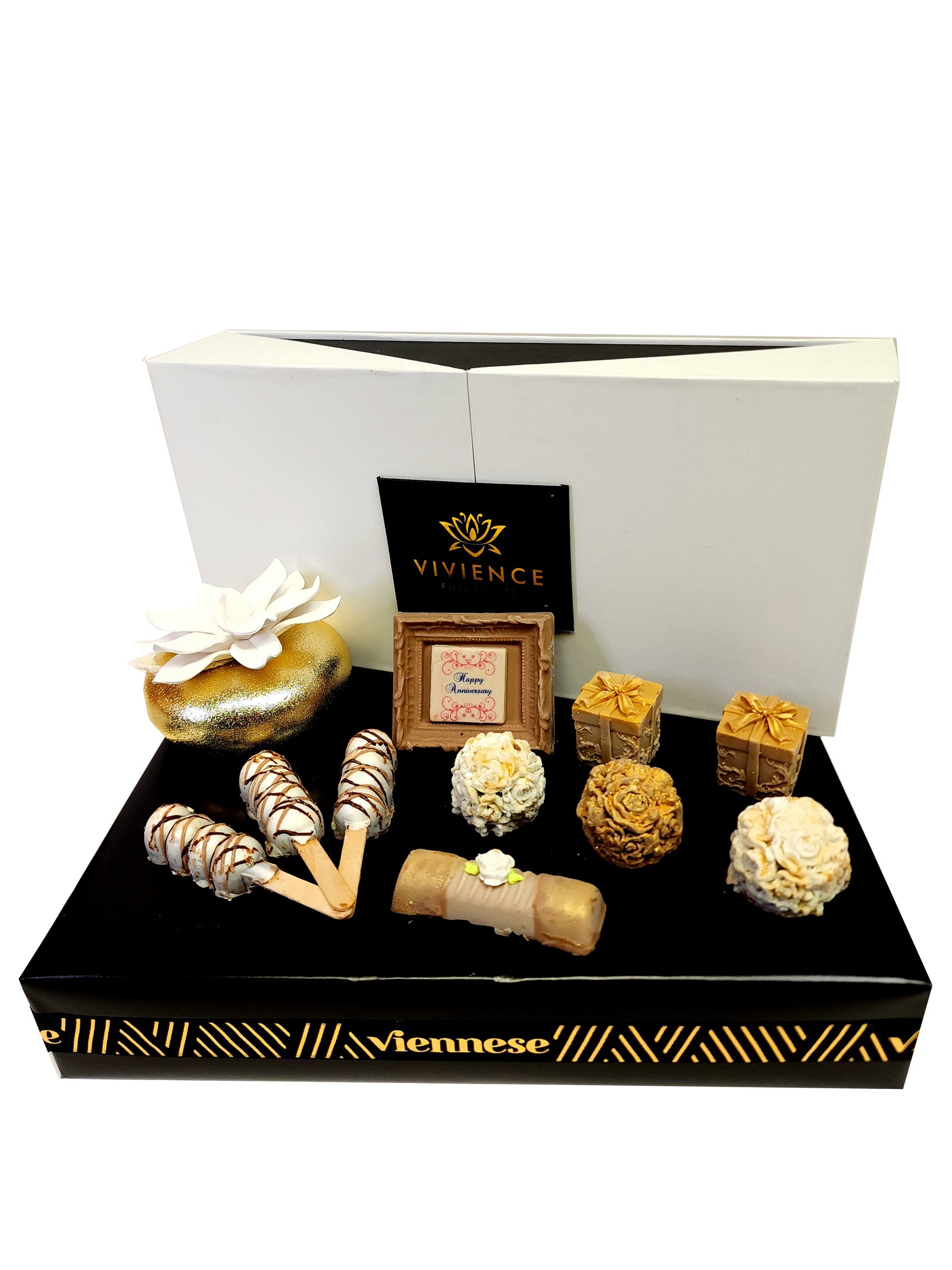 Elegant Diffuser Chocolate Gift Welcome Arrangement 3